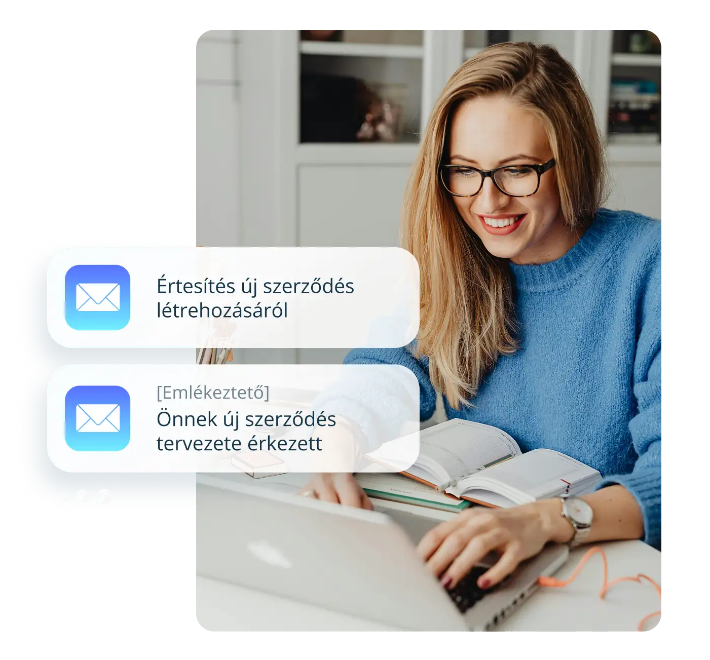 Automatikus emlékeztetők és státuszfigyelés