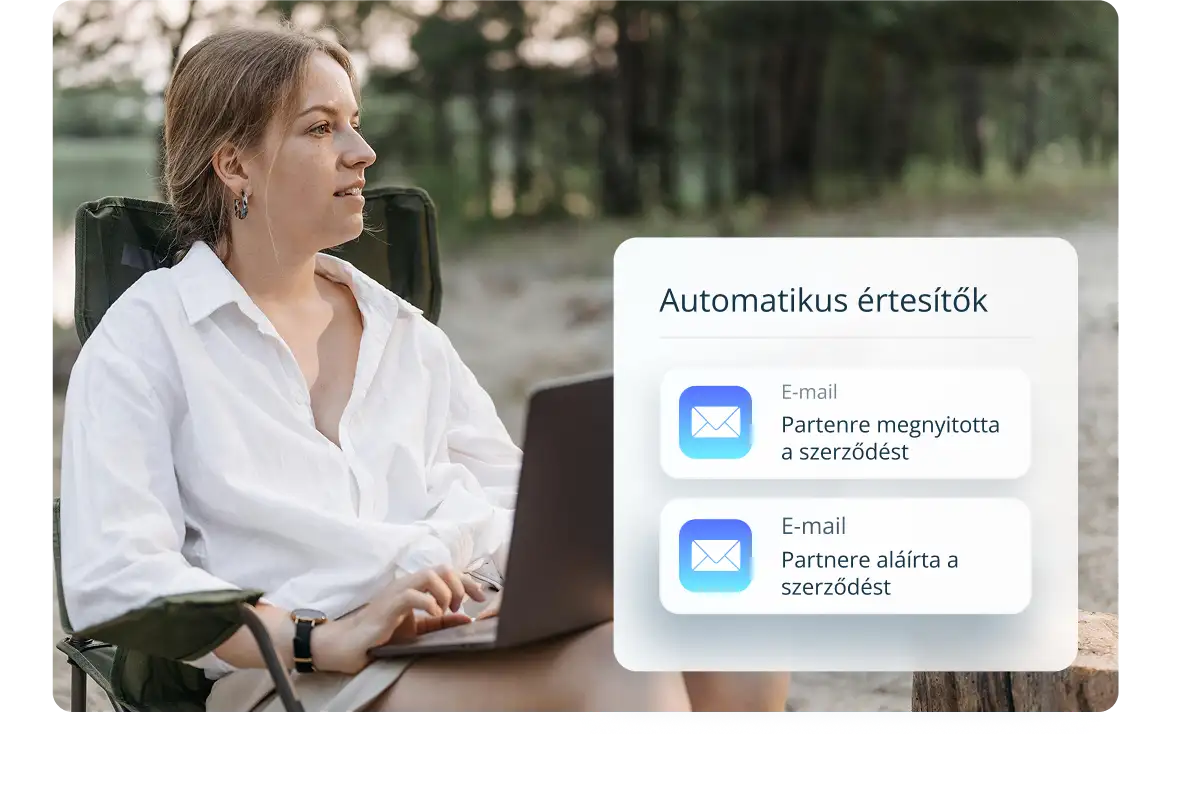 Bárhol is tartózkodjon szerződő partnered