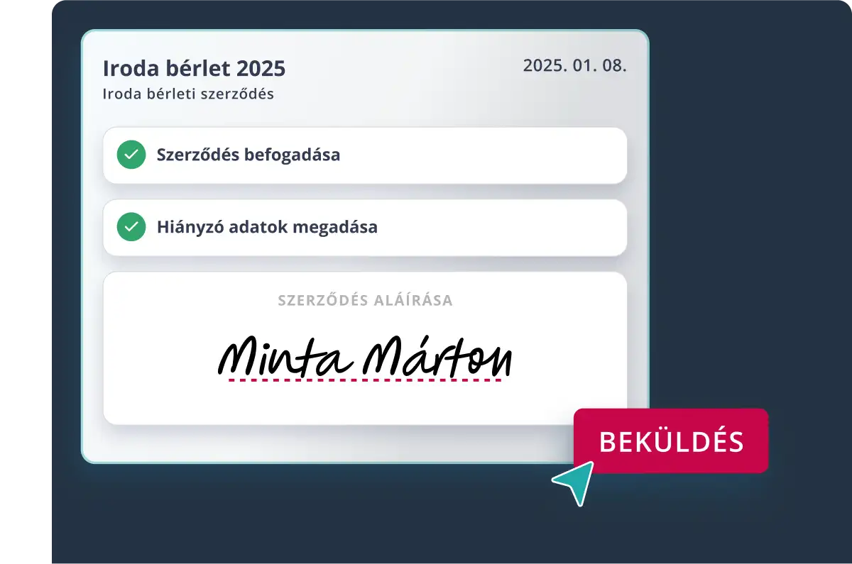 Egyszerű és nagyszerű élmény az aláíró félnek is