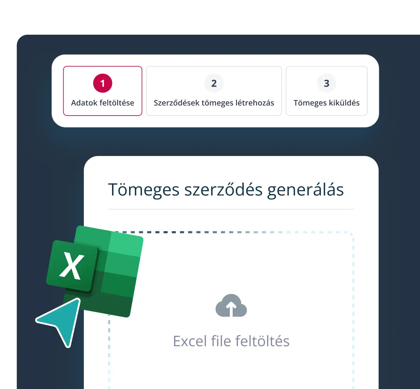 Tömeges szerződéskiküldés egy kattintással