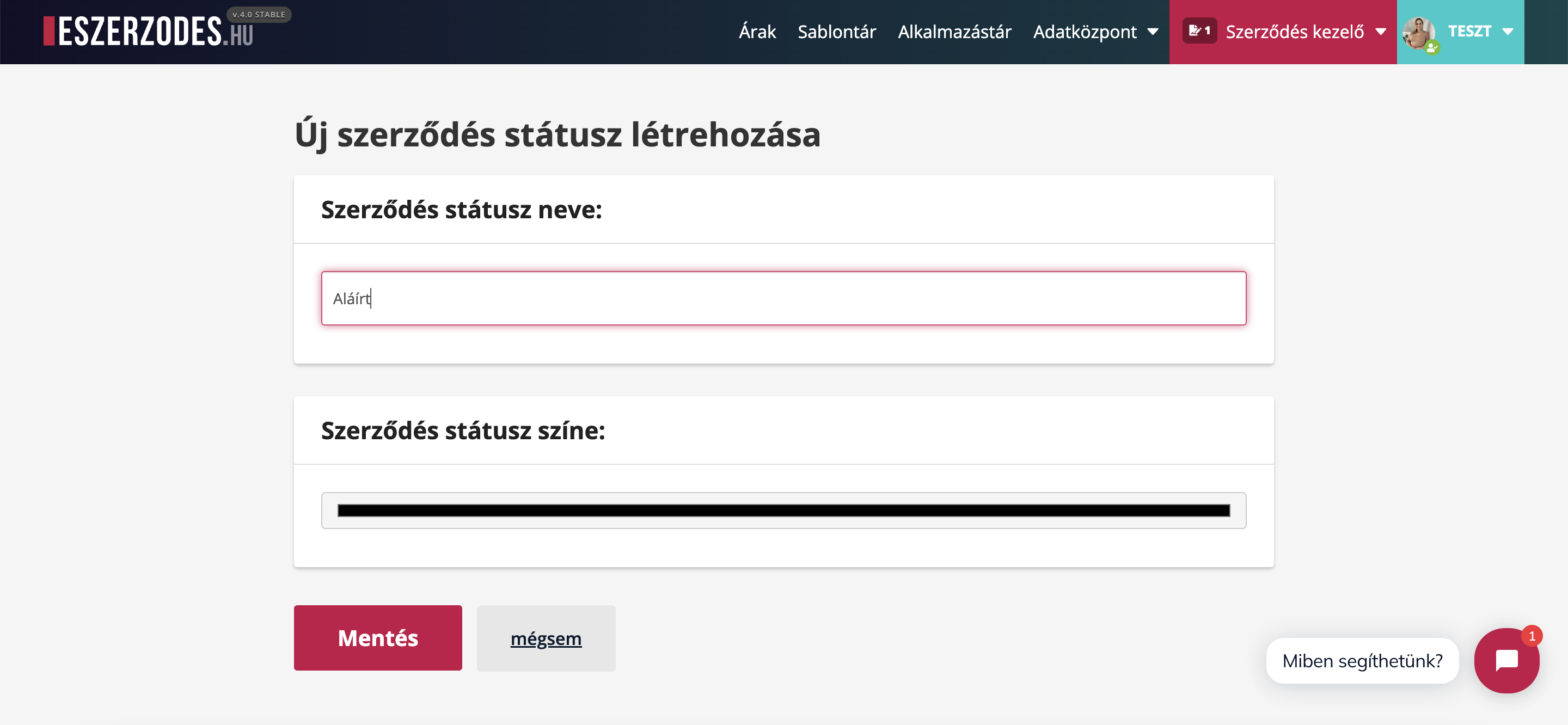 Gestion des statuts internes individuels